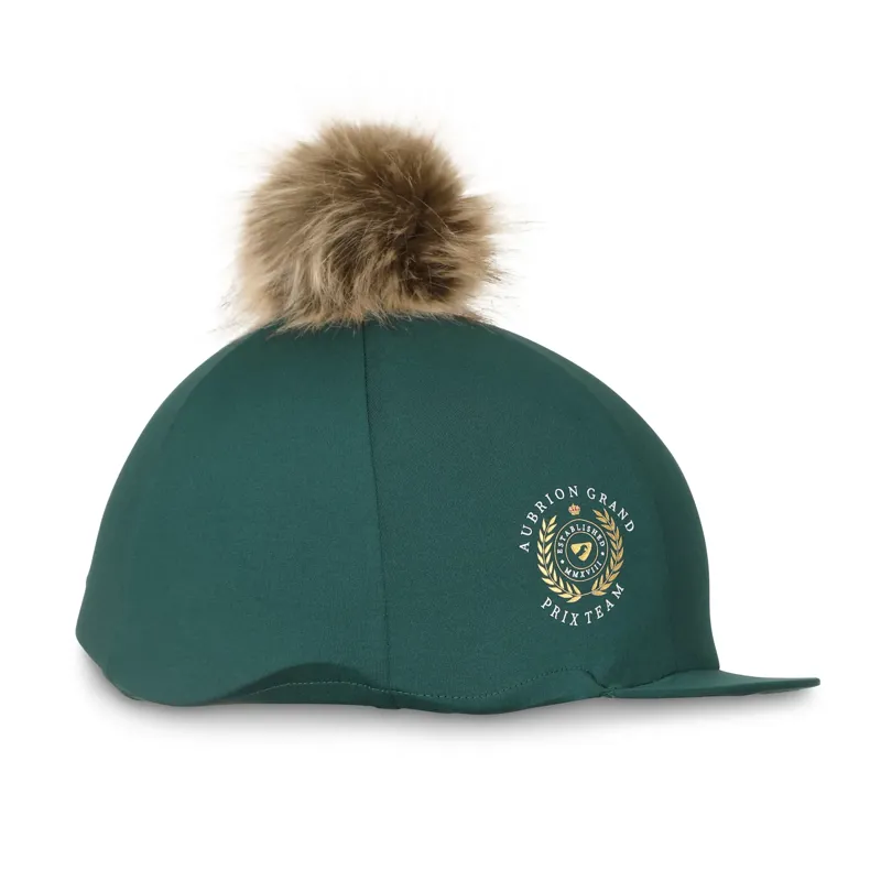 Aubrion Team Hat Silk in Green - One Size